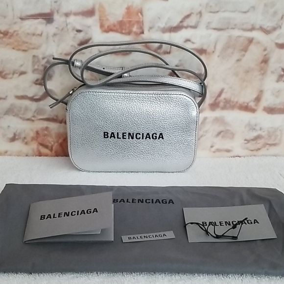 New Balenciaga Ever Large Camera Crossbody Bag